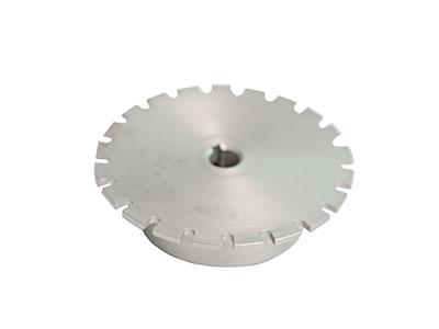 machined aluminum part